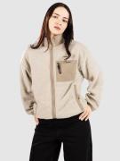 Patagonia Synch Hoodie med Dragkedja oatmeal htr w/seabird gry
