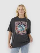Rip Curl Hawaii Classic Heritage T-Shirt washed black