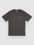 Volcom Circle Blanks Hth T-Shirt heather black