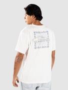 Quiksilver Evo Border Lines T-Shirt snow white