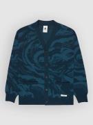 Element Spirit Camo Cardigan spirit camo blue