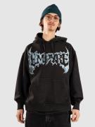 Empyre Ghosted Boxy Hoodie black