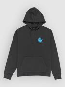 RVCA AF Birds Hoodie garage blue