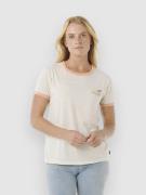 Rip Curl Swell Lines Ringer T-Shirt bone