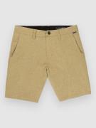 Volcom Frickin Cross Shred Static 20 Shorts dark khaki