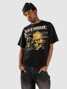 Vitriol Xeroxed Collage Cropped T-Shirt limo black