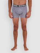 Mons Royale Merino Hold 'Em Shorty Boxershorts grey heather