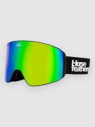 Horsefeathers Lynx Black black mirror green