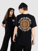 Thrasher X Spitfire Classic Swirl T-Shirt black