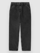 Carhartt WIP Single Knee Jeans black stone washed