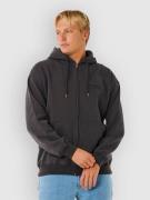 Rip Curl Surf Puff Hoodie med Dragkedja washed black