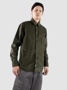 Anerkjendt Akleif Solid Cord Skjorta forest night