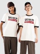 Deus Ex Machina Arrows Ringer T-Shirt pristine white