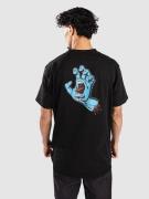 Santa Cruz Screaming Hand Chest T-Shirt black