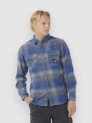 Rip Curl Search Wool Flannel Skjorta light navy