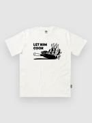 The Dudes Let Him Cook Classic Standard T-Shirt off/white