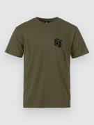 Horsefeathers Blocks T-Shirt burnt olive