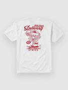 etnies Kick Push T-Shirt white/red
