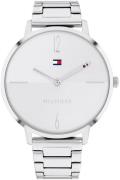 Tommy Hilfiger Damklocka 1782336 Silverfärgad/Stål Ø40 mm