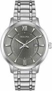 Bulova Herrklocka 96B281 Classic Grå/Stål Ø40 mm