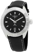 Tissot Herrklocka T101.610.16.051.00 Pr 100 Svart/Läder Ø42 mm