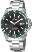 Festina Herrklocka F20531-2 Diver Svart/Stål Ø44 mm