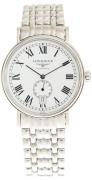 Longines Herrklocka L4.904.4.11.6 Presence Vit/Stål Ø38.5 mm