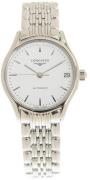 Longines Damklocka L4.361.4.12.6 Lyre Vit/Stål Ø30 mm