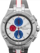 Maurice Lacroix Herrklocka AI1018-TT031-130-2 Aikon Vit/Gummi Ø44 mm