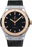 Hublot Herrklocka 542.NO.1181.LR Classic Fusion Svart/Gummi Ø42 mm