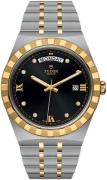 Tudor Herrklocka M28603-0005 Royal Svart/18 karat gult guld Ø41 mm