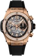 Hublot Herrklocka 441.OX.1181.RX.1104 Big Bang 42mm Svart/Gummi Ø42