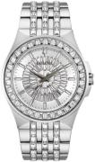 Bulova Herrklocka 96A236 Crystal Silverfärgad/Stål Ø42 mm