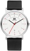 Danish Design Herrklocka IQ12Q1152 Classic Vit/Läder Ø42 mm