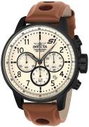 Invicta Herrklocka 23109 S1 Rally Beige/Läder Ø48 mm