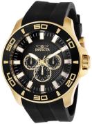 Invicta Herrklocka 28001 Pro Diver Svart/Gummi Ø50 mm