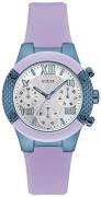 Guess Damklocka W0958L2 Silverfärgad/Gummi Ø38 mm