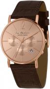 Jacques Lemans LP123N La Passion Roséguldstonad/Läder Ø40 mm