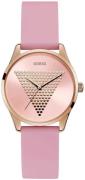 Guess Damklocka W1227L4 Rosa/Gummi Ø36 mm