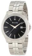 Bulova Herrklocka 96X121 Bracelet Svart/Stål Ø40 mm