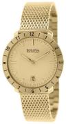 Bulova Herrklocka 97B129 Gulguldstonad/Gulguldtonat stål Ø42 mm