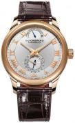 Chopard Herrklocka 161926-5001 L.U.C Quattro Silverfärgad/Läder