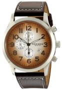 Akribos XXIV Herrklocka AK603BR Essential Brun/Läder Ø48 mm