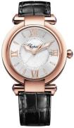 Chopard Damklocka 384221-5001 Imperiale Silverfärgad/Läder Ø36 mm