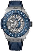 Hublot Herrklocka 471.NL.7112.RX Big Bang 45Mm Skelettskuren/Gummi