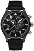 IWC Herrklocka IW389101 Pilots Svart/Läder Ø45 mm