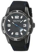 Nautica Herrklocka NAI13511G Analog Svart/Gummi Ø43 mm