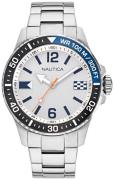 Nautica Herrklocka NAPFRB921 Silverfärgad/Stål Ø44 mm