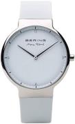 Bering Herrklocka 15540-904 Max Rene Vit/Gummi Ø40 mm