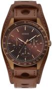 Guess Herrklocka W1100G3 Brun/Läder Ø44 mm